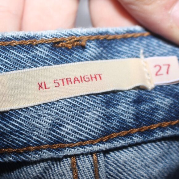 NWT Levis XL Straight Jeans Size 27 - Picture 13 of 15
